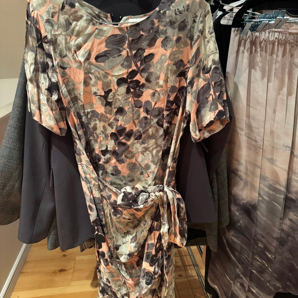 Unique Ganni Wrap Dress